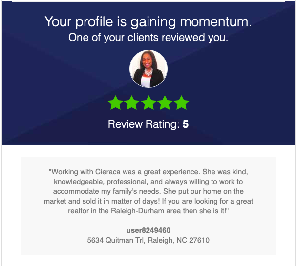 Past Client Review